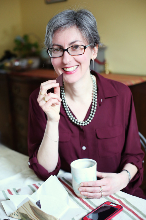 Estelle Tracy, a food writer and chocolate sommelier at 37Chocolates.com