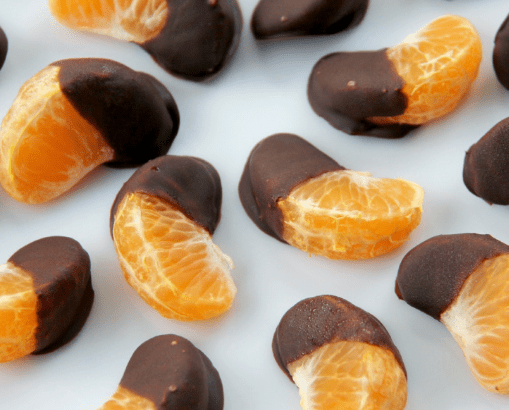 Chocolate Dipped Clementine