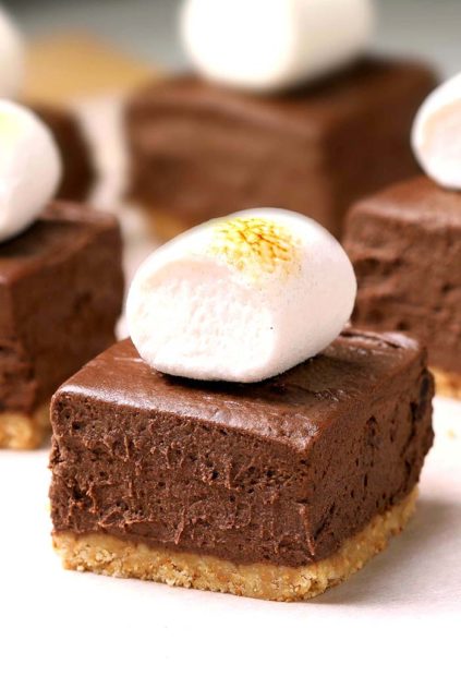 Hot Chocolate Pie Bars Recip[e