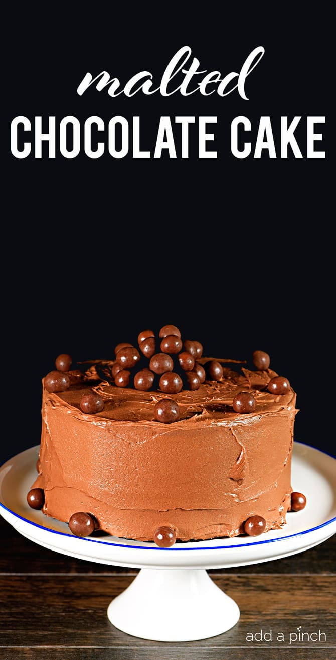 Malted Chocolate Cake