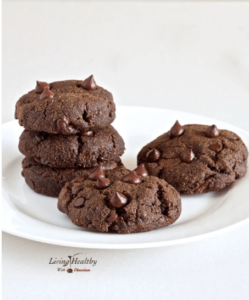 chocolate chip cookies filled with homemade nutella