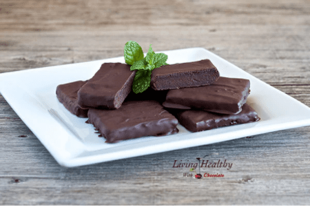 chocolate covered thin mint fudge brownies
