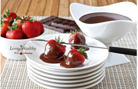 dark chocolate fondue