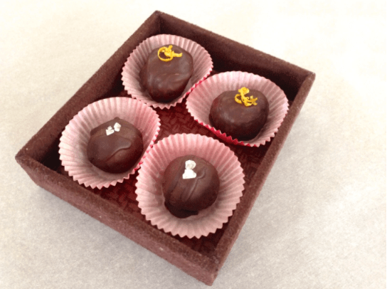 handmade chocolate truffles