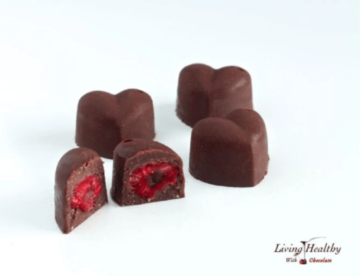 homemade raspberry chocolate