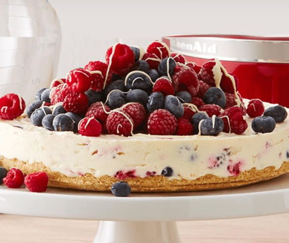 White Chocolate Berry Cheesecake Recipe