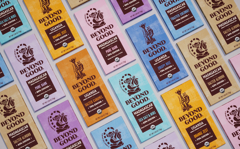 Beyond Good ethically sourced chocolate set for key packaging revamp