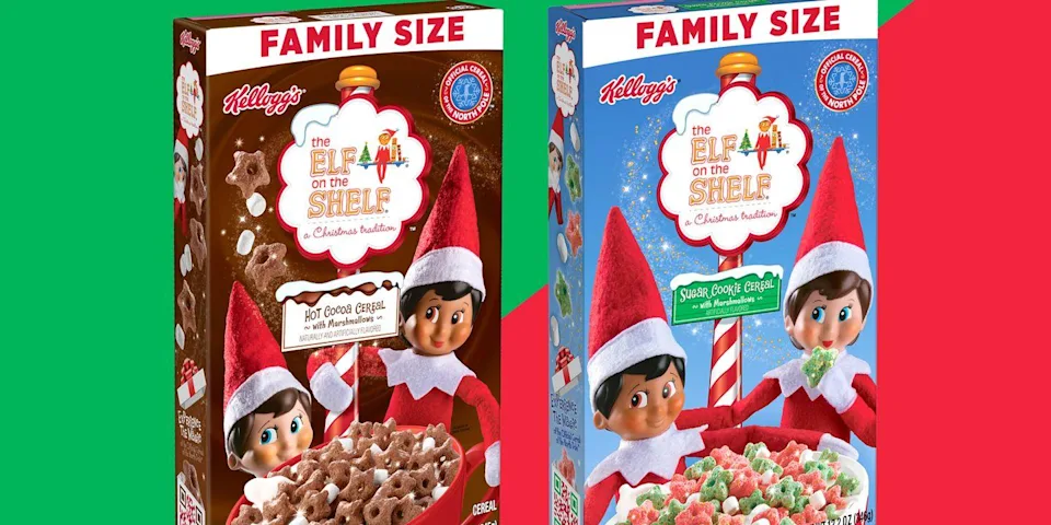 Kellogg’s New Elf on the Shelf Cereal Tastes Like Hot Cocoa With Marshmallows
