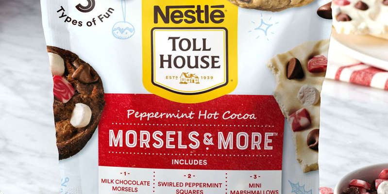 Nestlé Toll House’s New Peppermint Hot Cocoa Morsels Will Add Holiday Flavor to Any Sweets