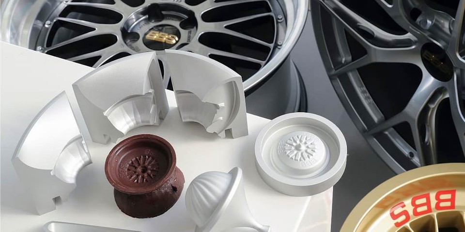 4DESIGN and BBS Japan Join for F1 Racing Wheel Chocolate Mold