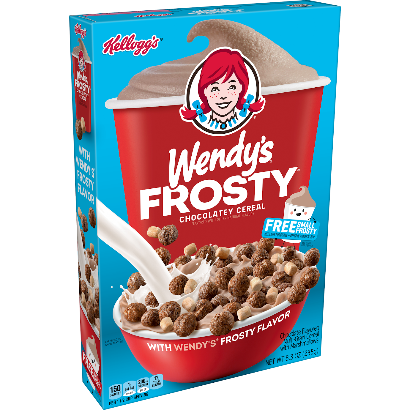 Wendy’s Is Turning Its Chocolate Frosty Into A New Breakfast Cereal