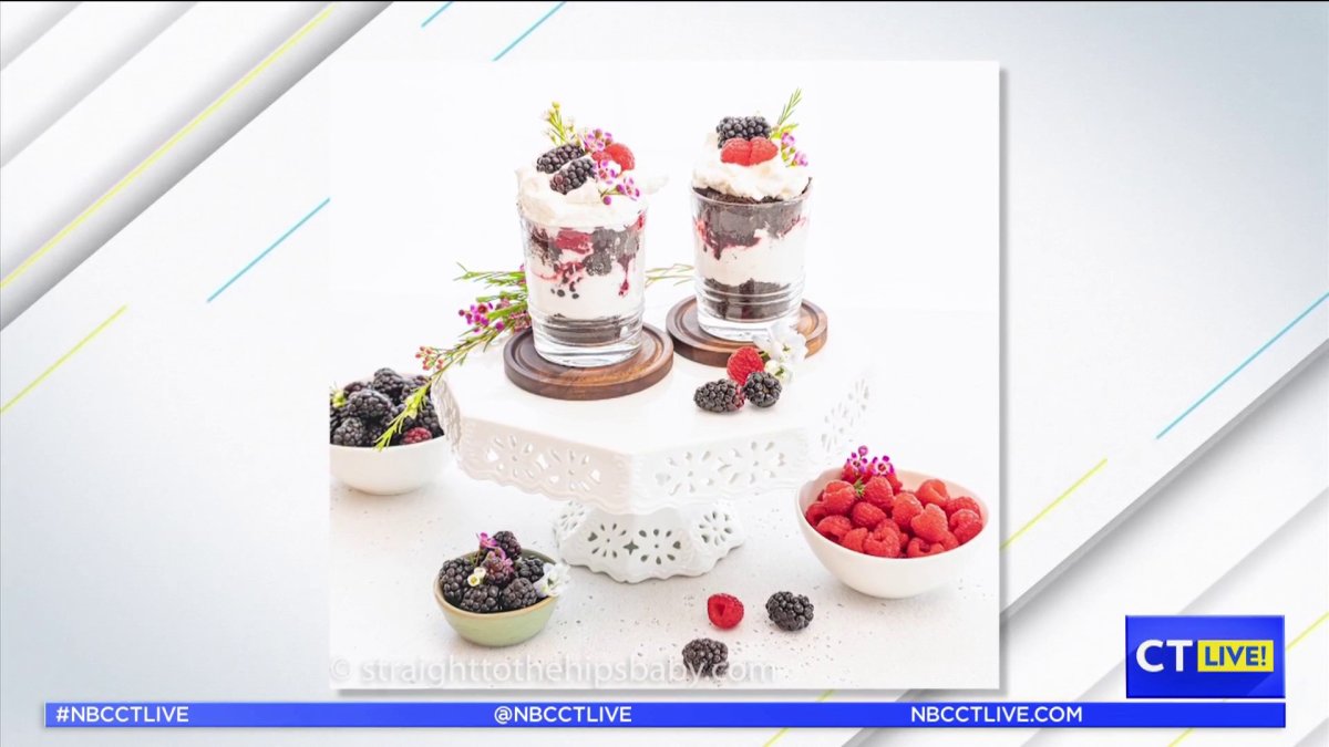CT LIVE!: Making a Luxurious Chocolate Trifle with Raspberries and Champagne Cream