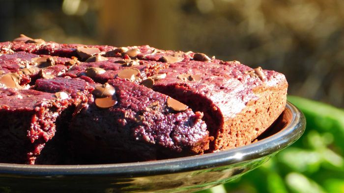 Fudgy Beetroot Brownies