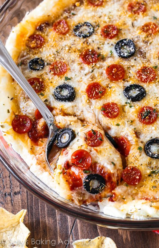 lightened up pepperoni pizza dip 2