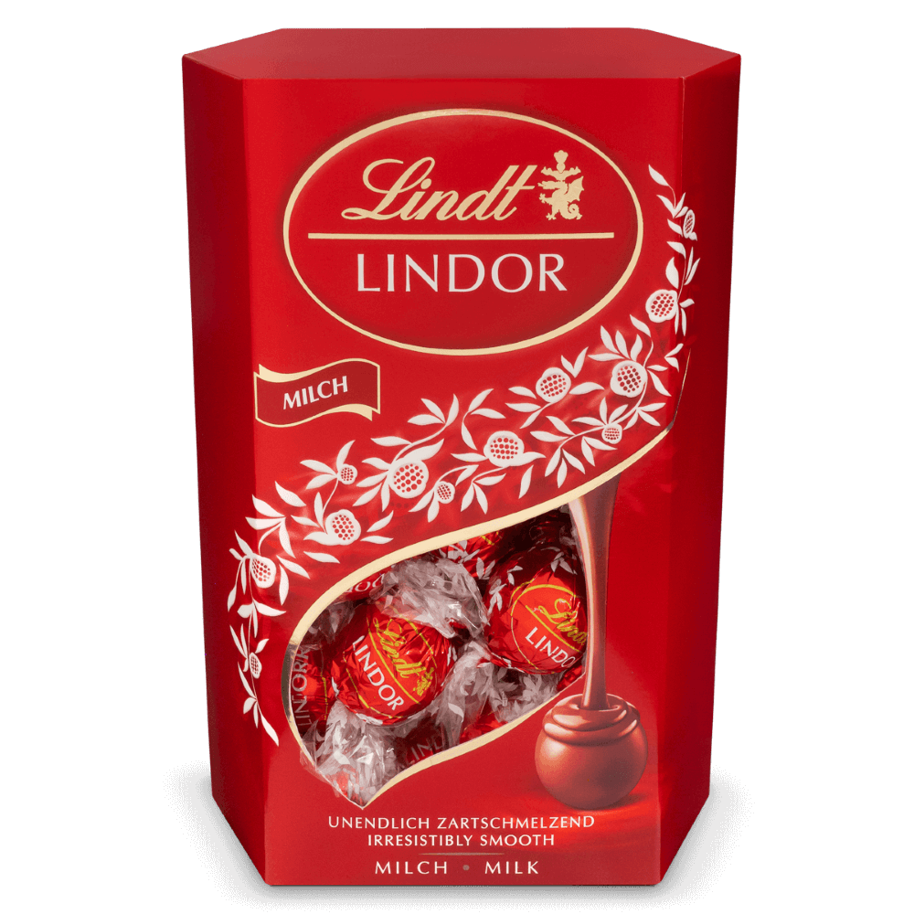 lindor kugeln milch cornet custom