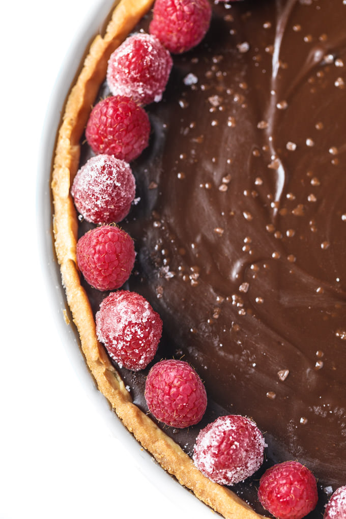 chocolate ganache tart 9123