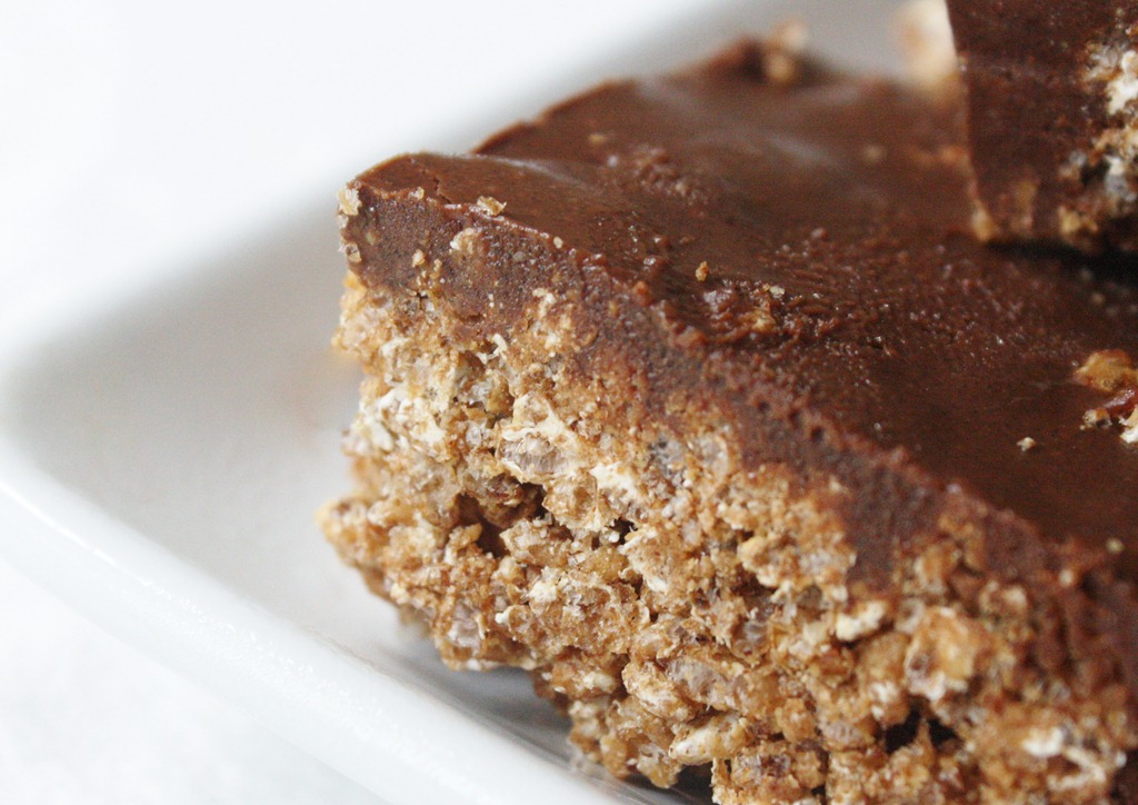 chocolate peanut butter rice crispy treats