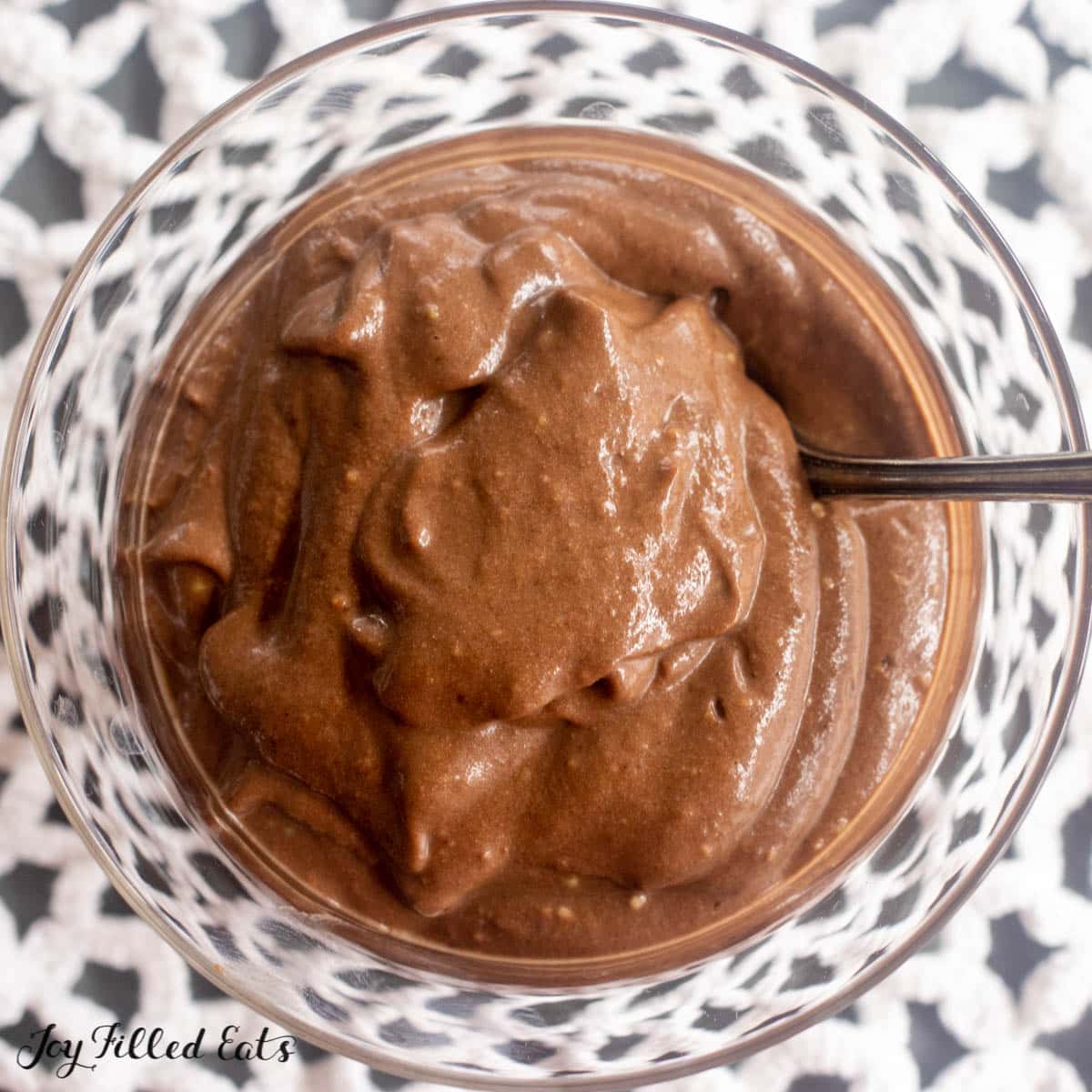 keto avocado chocolate pudding 1 2