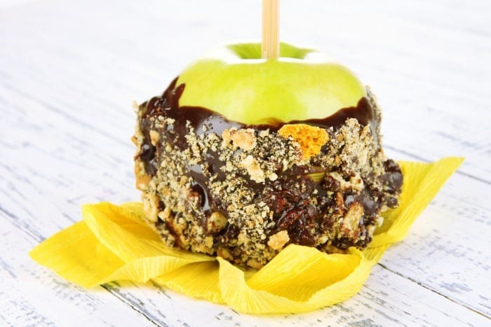 nutella candied apple