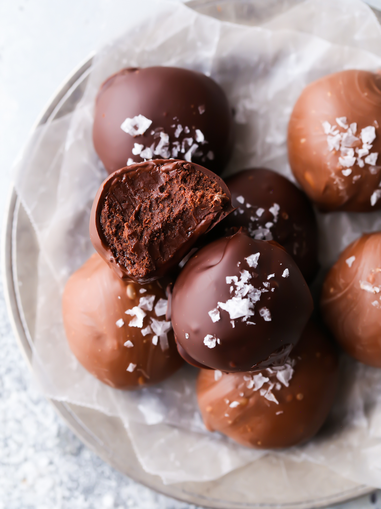salted chocolate caramels 9