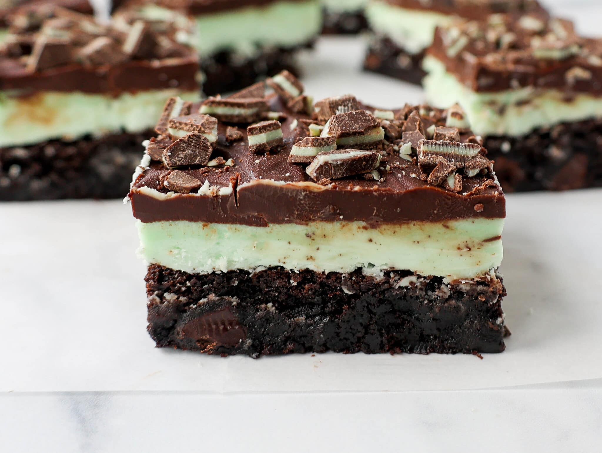 Mint Chocolate Brownies