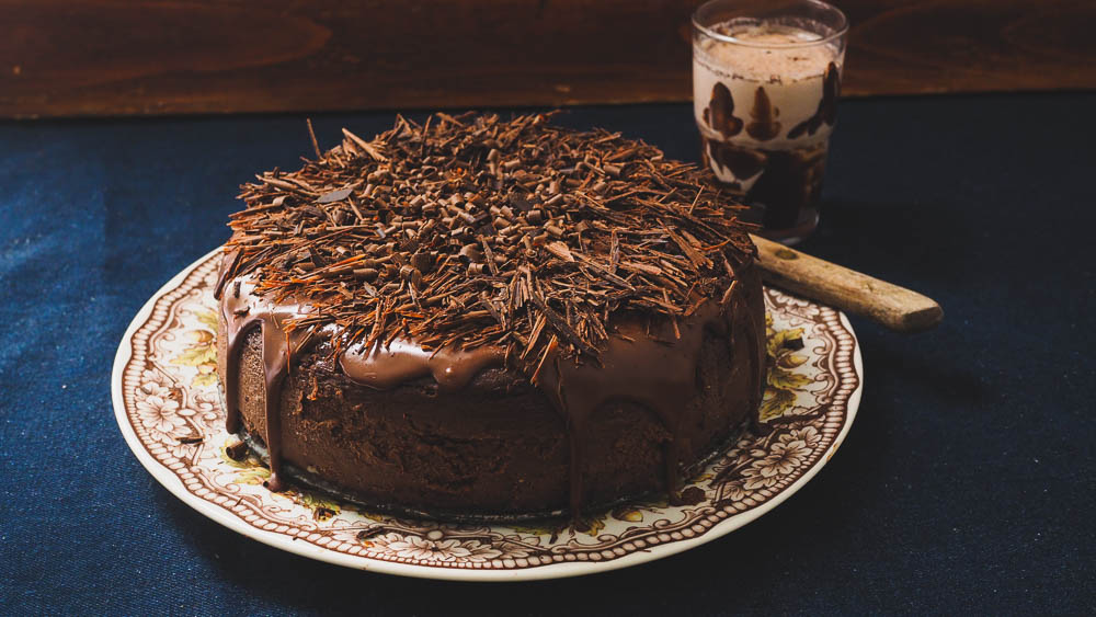 A Rich and Decadent TRIPLE Chocolate Cheesecake for Chocolate Lovers!