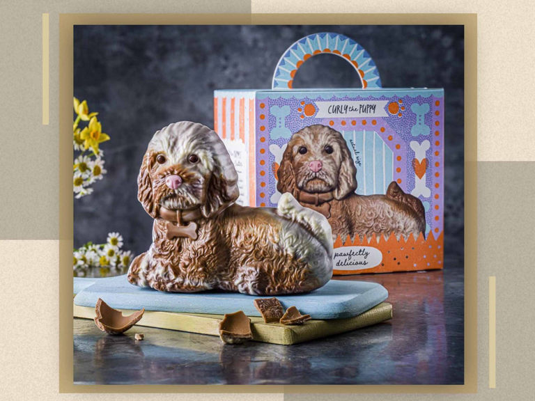 M&S’s Easter egg collection includes a chocolate Curly the cockapoo – and it’s bound to melt hearts