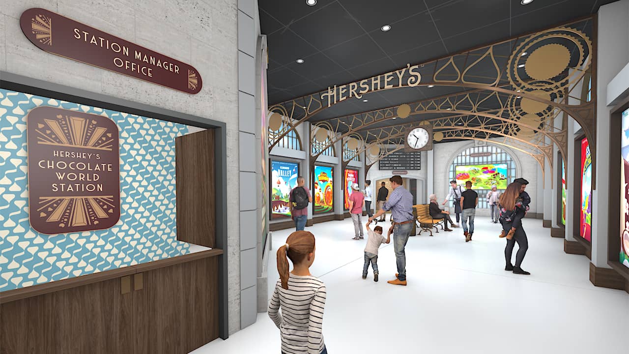 All Aboard for a New Trip Through Hershey's Chocolate World