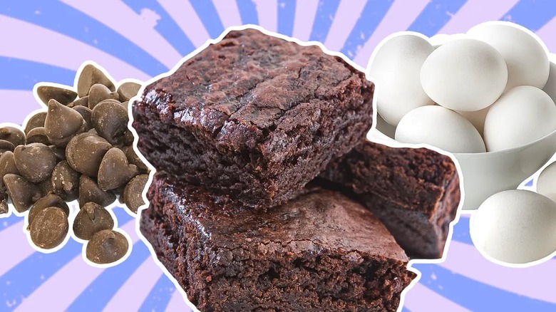Eggs And Chocolate Are All You Need For The Easiest 2-Ingredient Brownies